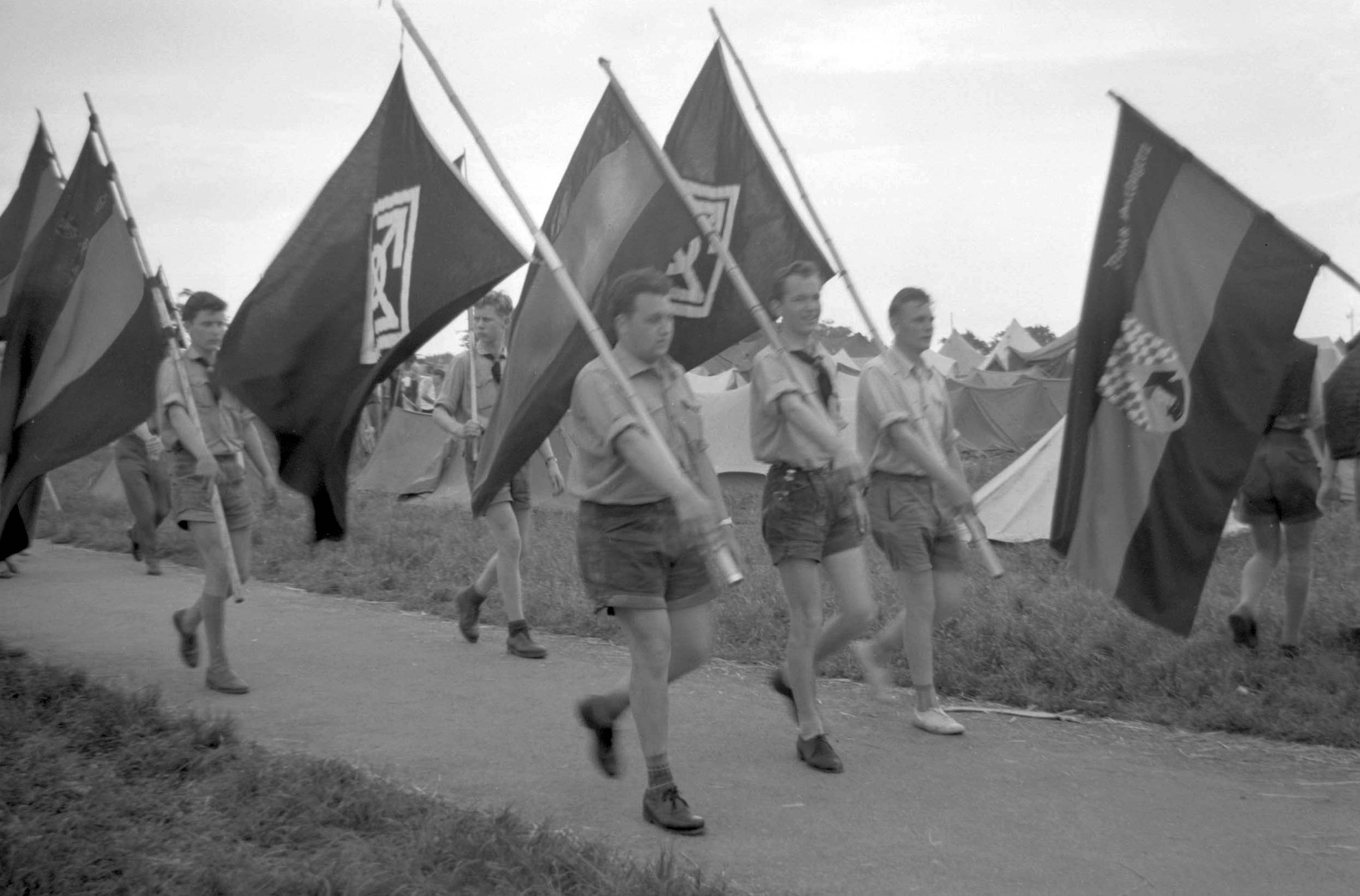 vor der Grokundgebung