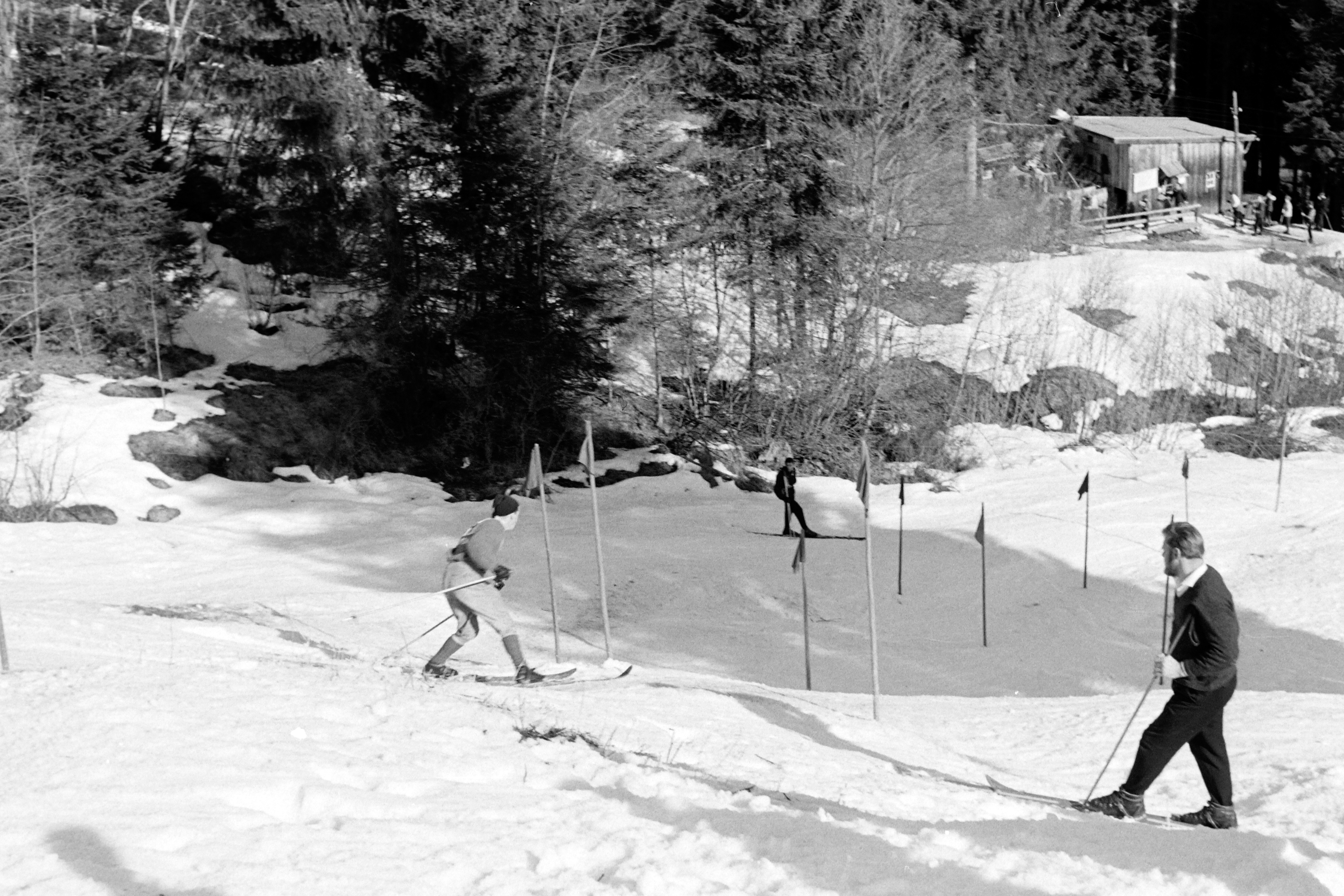 Die Skiwettkmpfe (1), Foto: Heide Nagel
