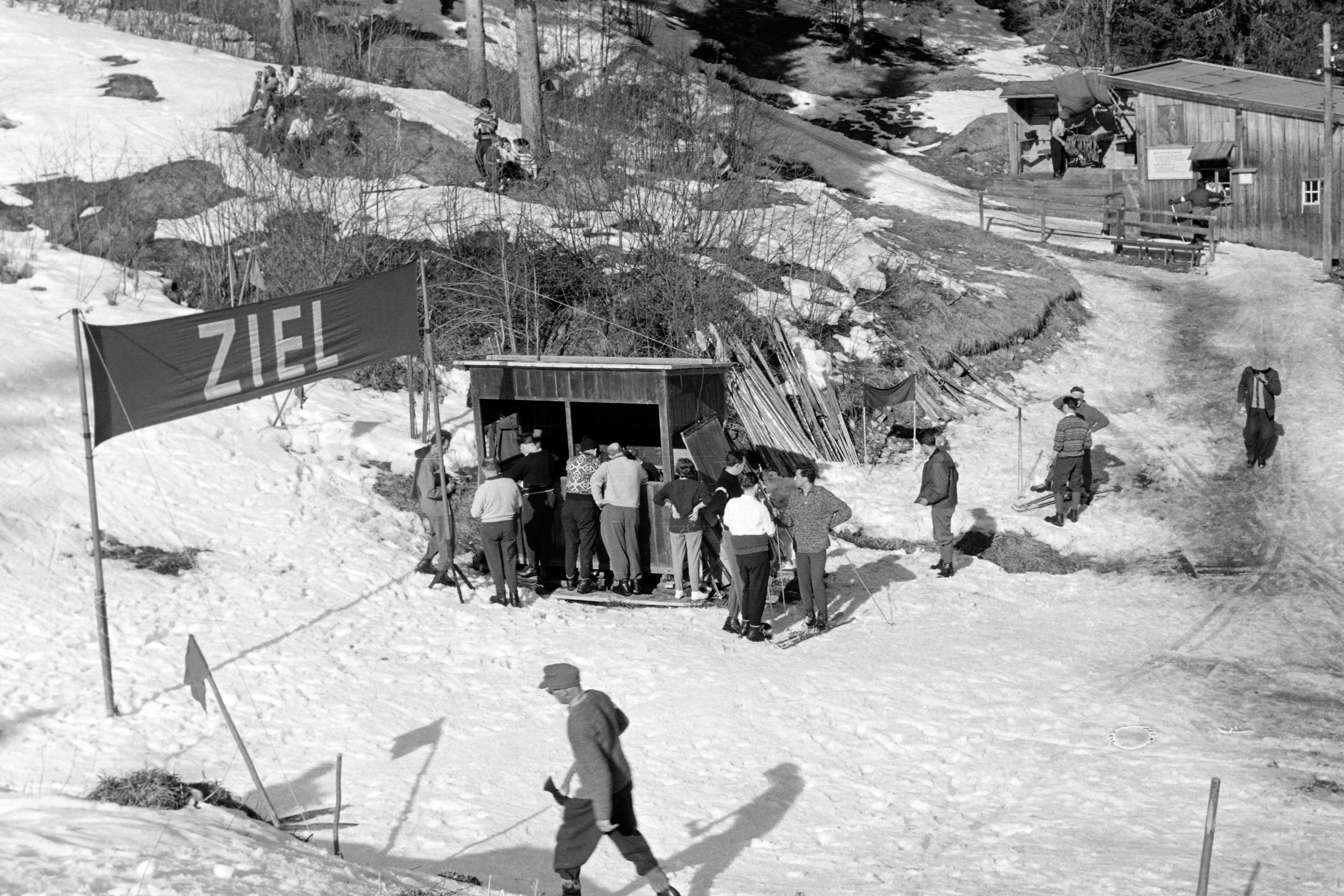 Die Skiwettkmpfe (2), Foto: Heide Nagel