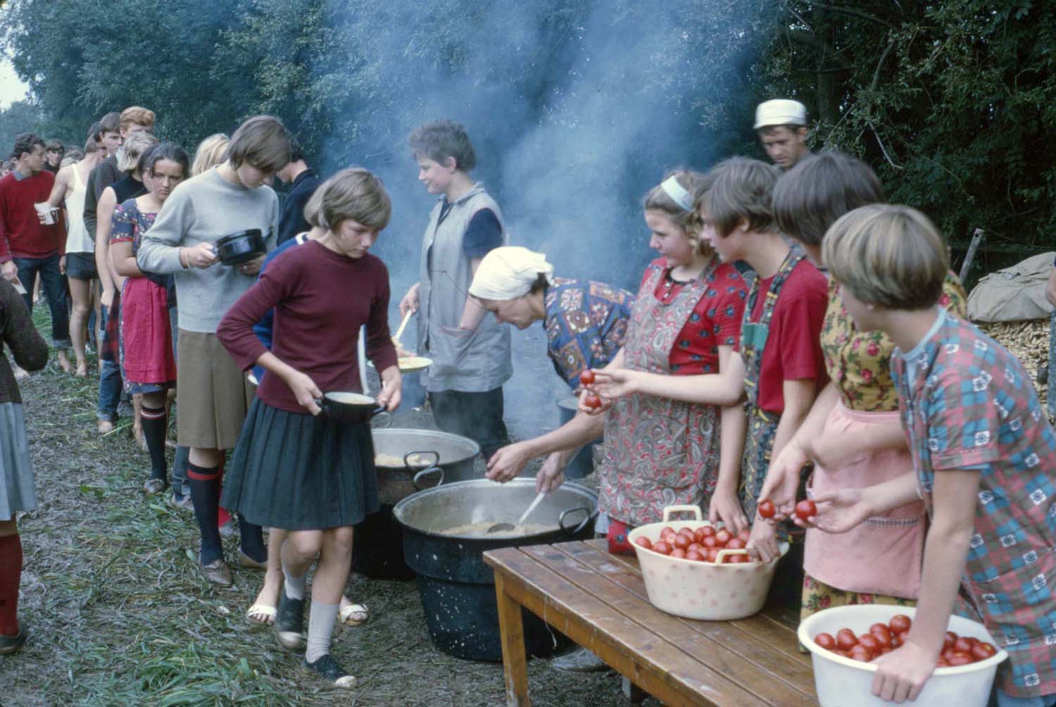 Essensausgabe Suppe