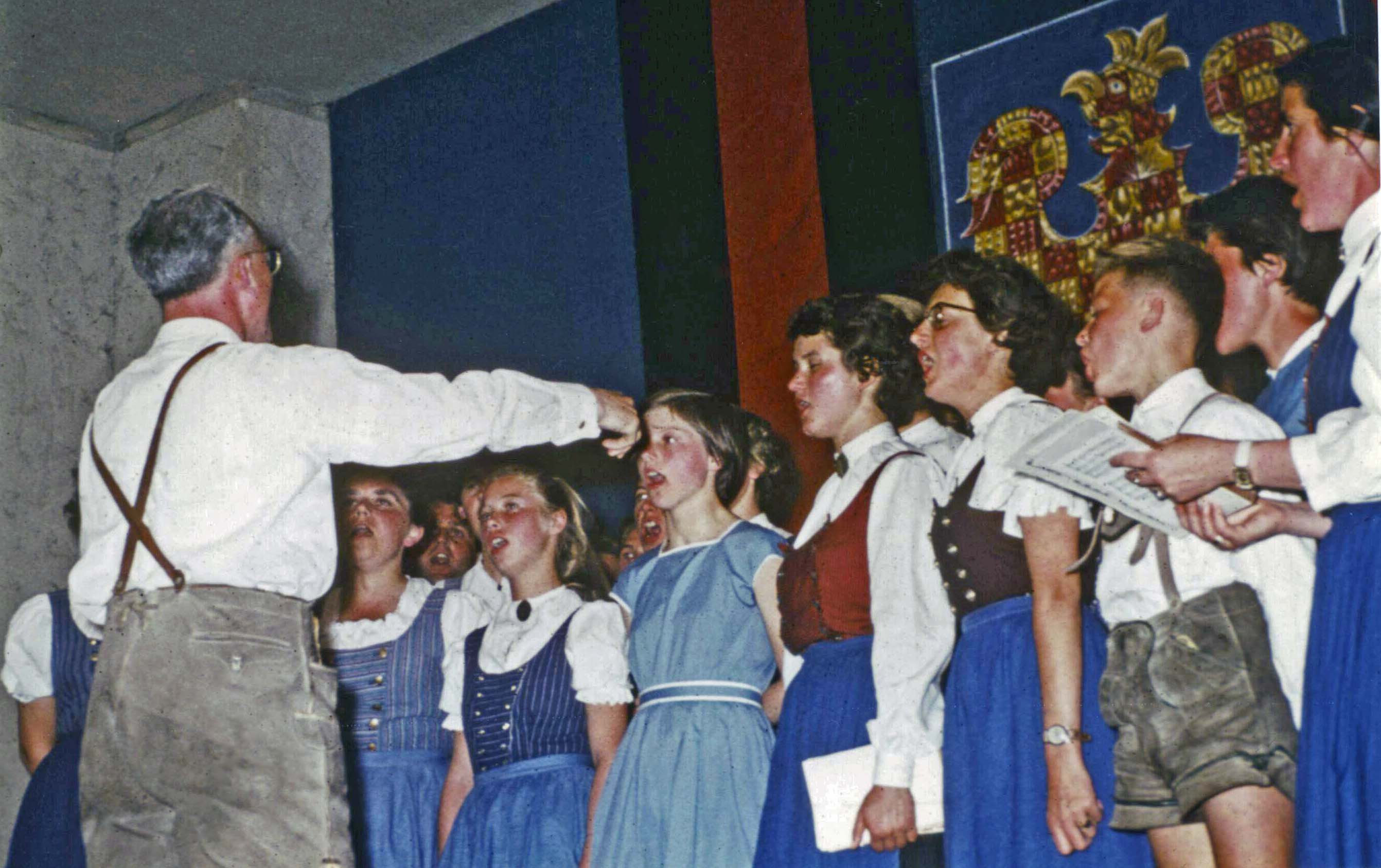 Konzert Chor Linz 1958