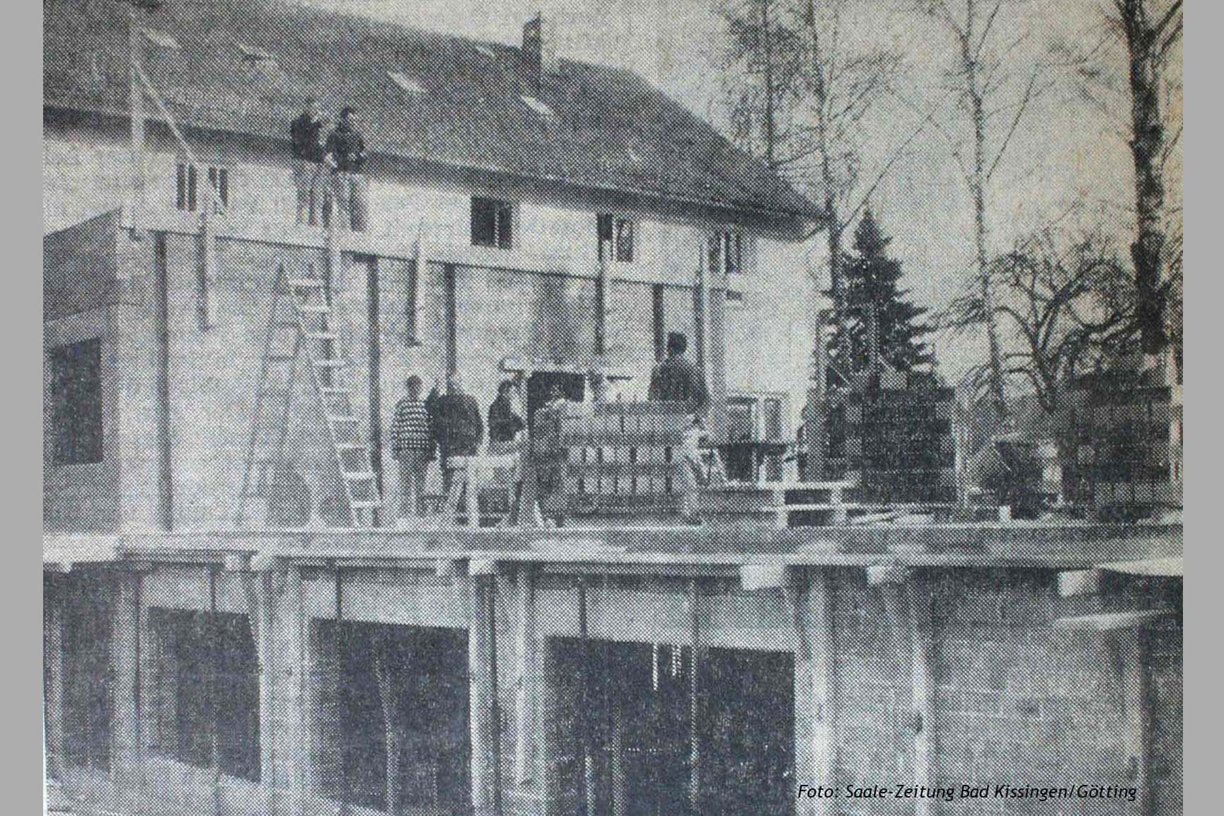 ein Speisesaal und Seminarräume werden angebaut