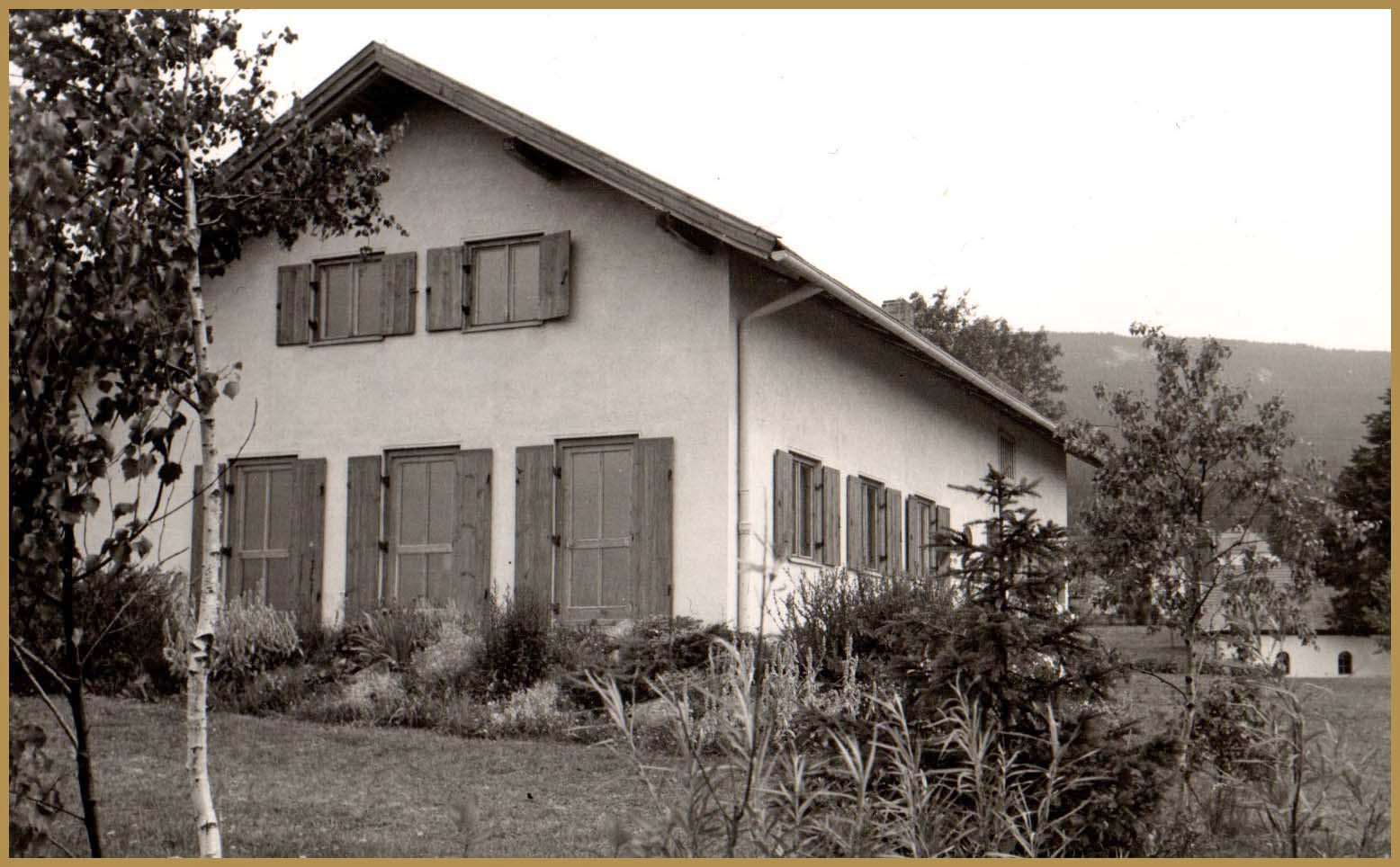 Das Webingerhaus im Jahre 1958