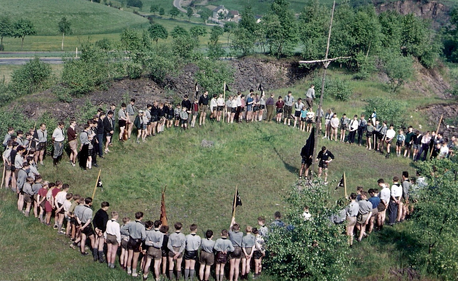 Beim Pfingstlager 1963