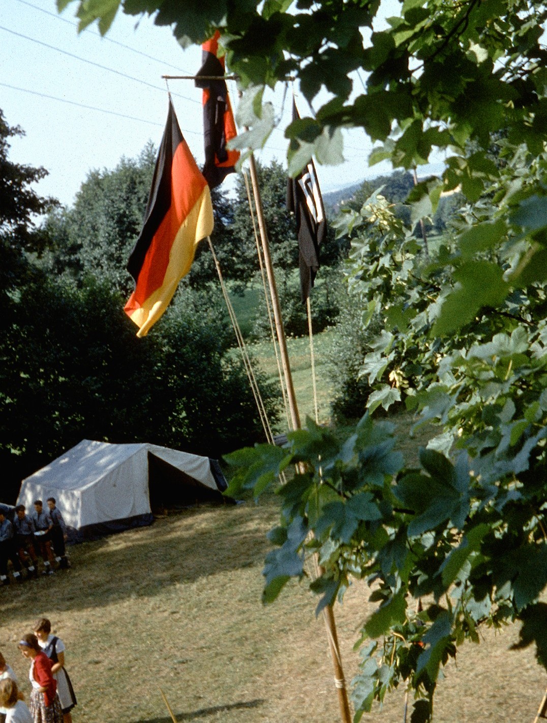 Im Lager Gaisthal, Foto von Sommer 1963